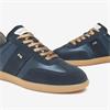 NeroGiardini T Toe Gumsole Laced Trainer - Navy Metallic